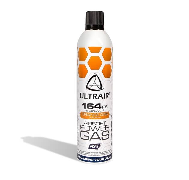 ASG ULTRAIR POWER ORANGE GAS SILICONE 164 PSI