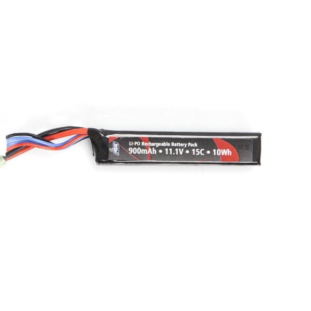 ASG 11.1V 3S 900mAh 15C STOCK TUBE STICK