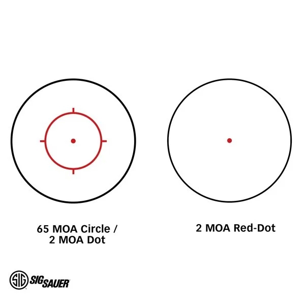 SIG SAUER 1x20 ROMEO-MSR COMPACT RED DOT - Görsel 5